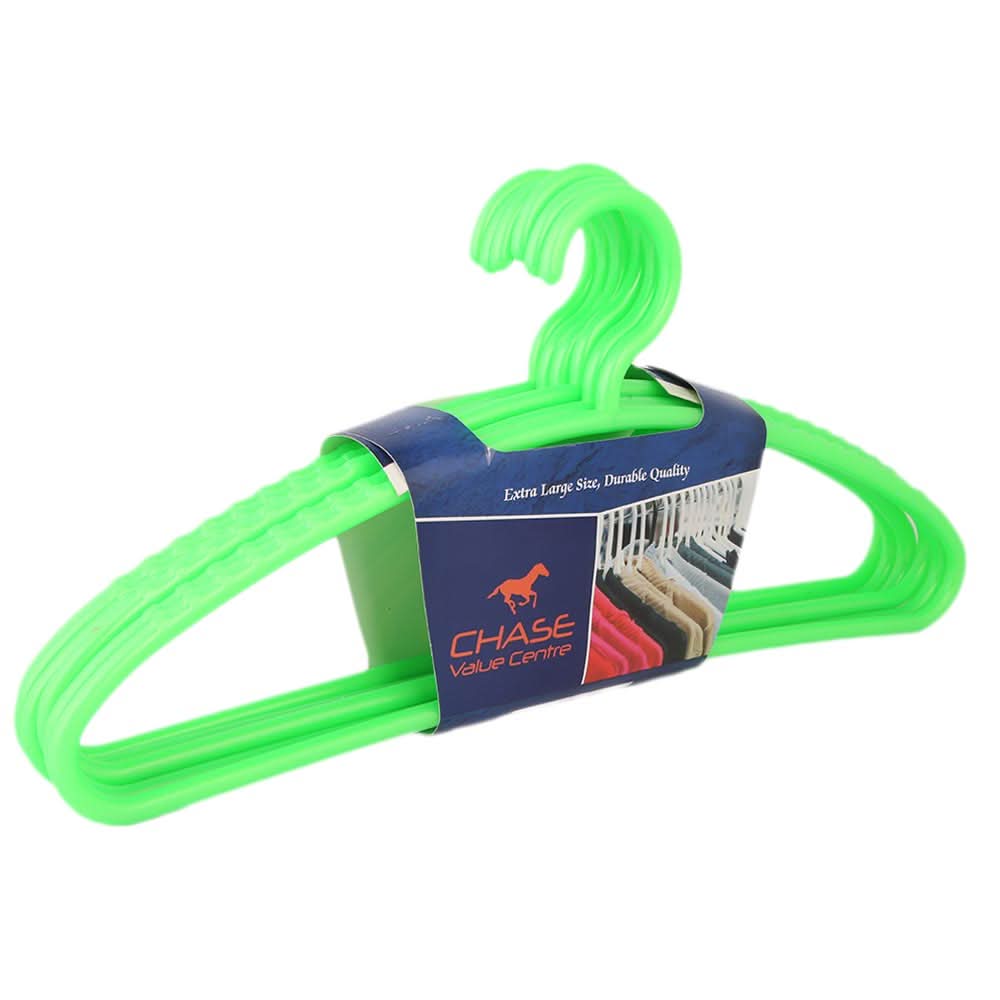 Cloth Hanger 6 Pcs - Green, Home & Lifestyle, Accessories, Chase Value, Chase Value