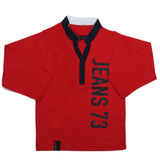 Boys Full Sleeves T-Shirt - Red, Kids, Boys T-Shirts, Chase Value, Chase Value