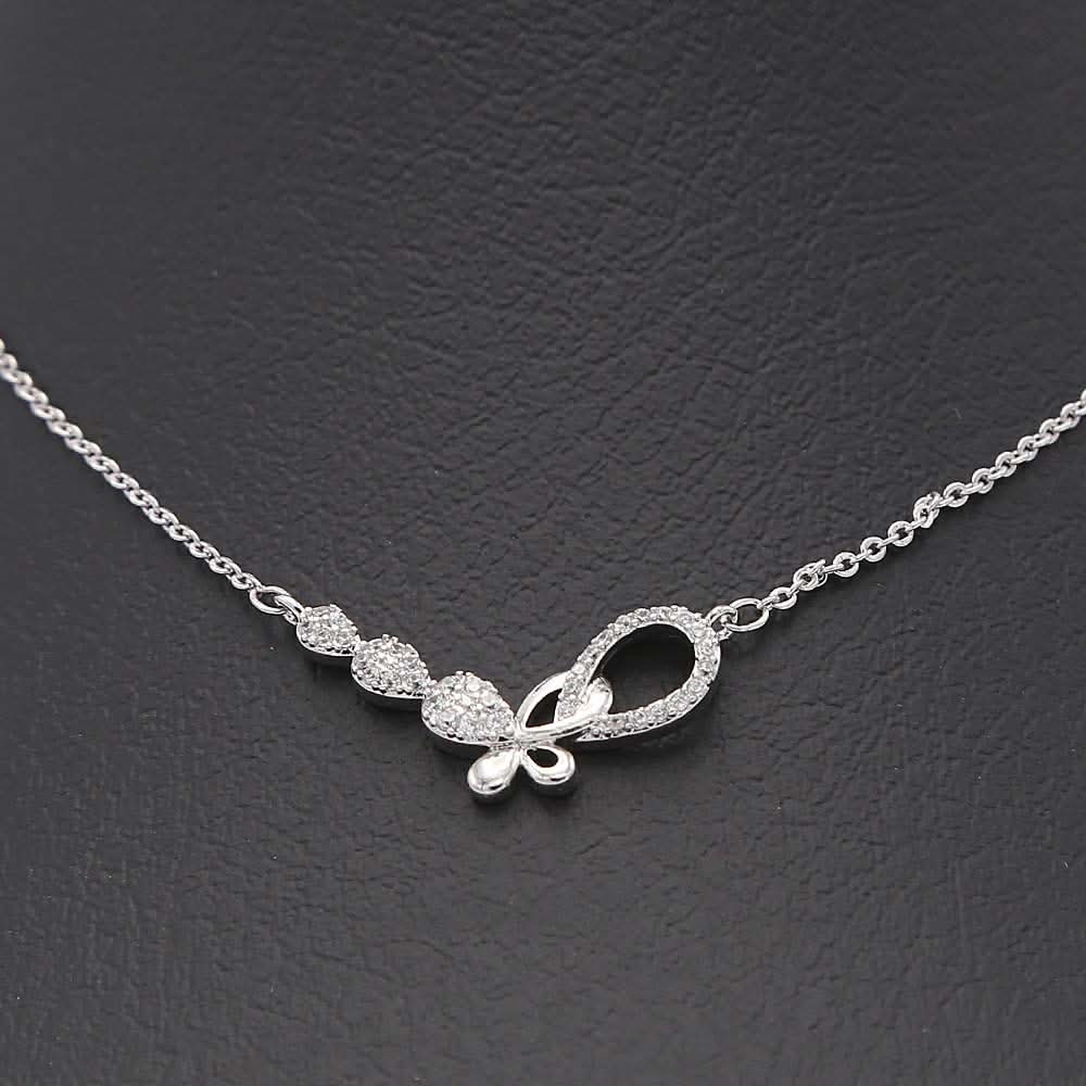 Women's Zircon Chain & Locket - Silver, Women, Chains & Lockets, Chase Value, Chase Value