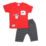 Boys Half Sleeves Suit (2362) - Red, Kids, Boys Sets And Suits, Chase Value, Chase Value