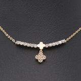 Women's Zircon Chain & Locket - Golden, Women, Chains & Lockets, Chase Value, Chase Value