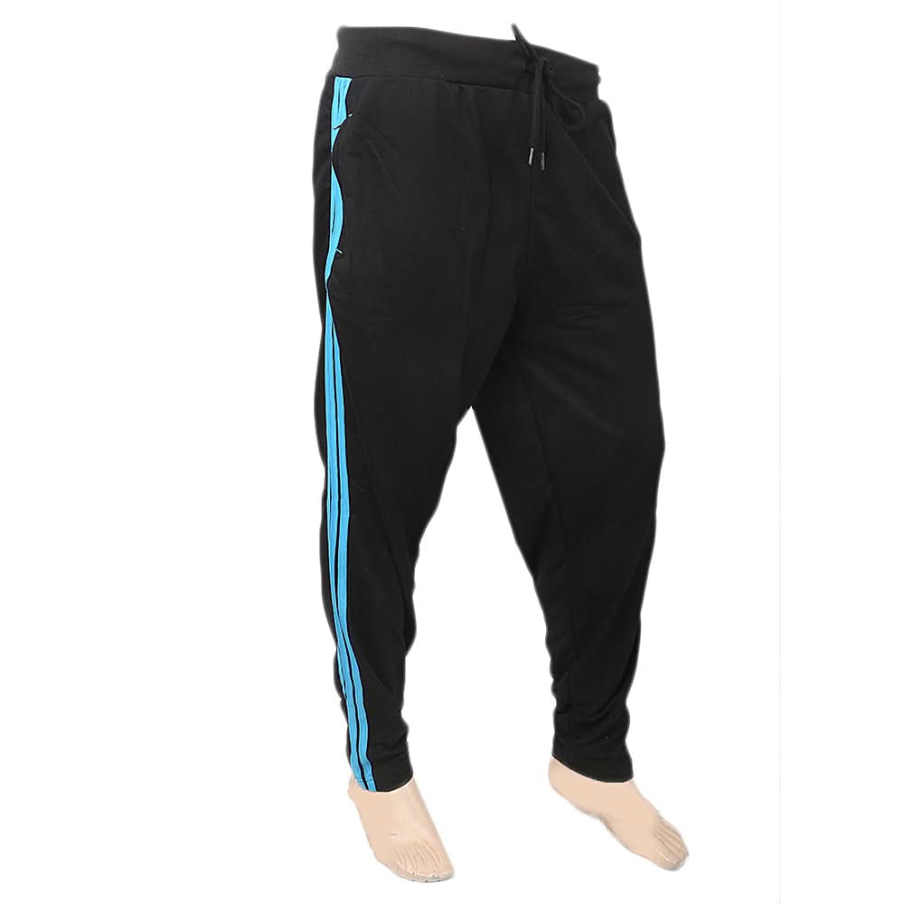 Men's Fancy Zip Trouser - Black, Men, Lowers And Sweatpants, Chase Value, Chase Value