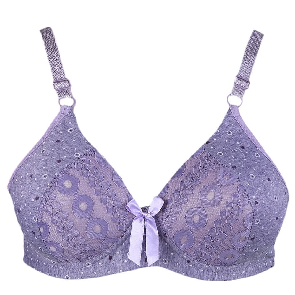 Women's Foam Bra (UA-501) - Purple, Women, Bras, Chase Value, Chase Value