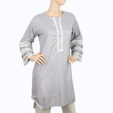 Women's Kurti With Lace - Purple, Women, Ready Kurtis, Chase Value, Chase Value