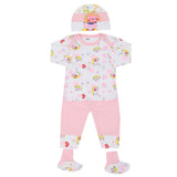 Newborn Girls Suit 10 Pcs - Light Pink, Newborn Girls Sets & Suits, Chase Value, Chase Value