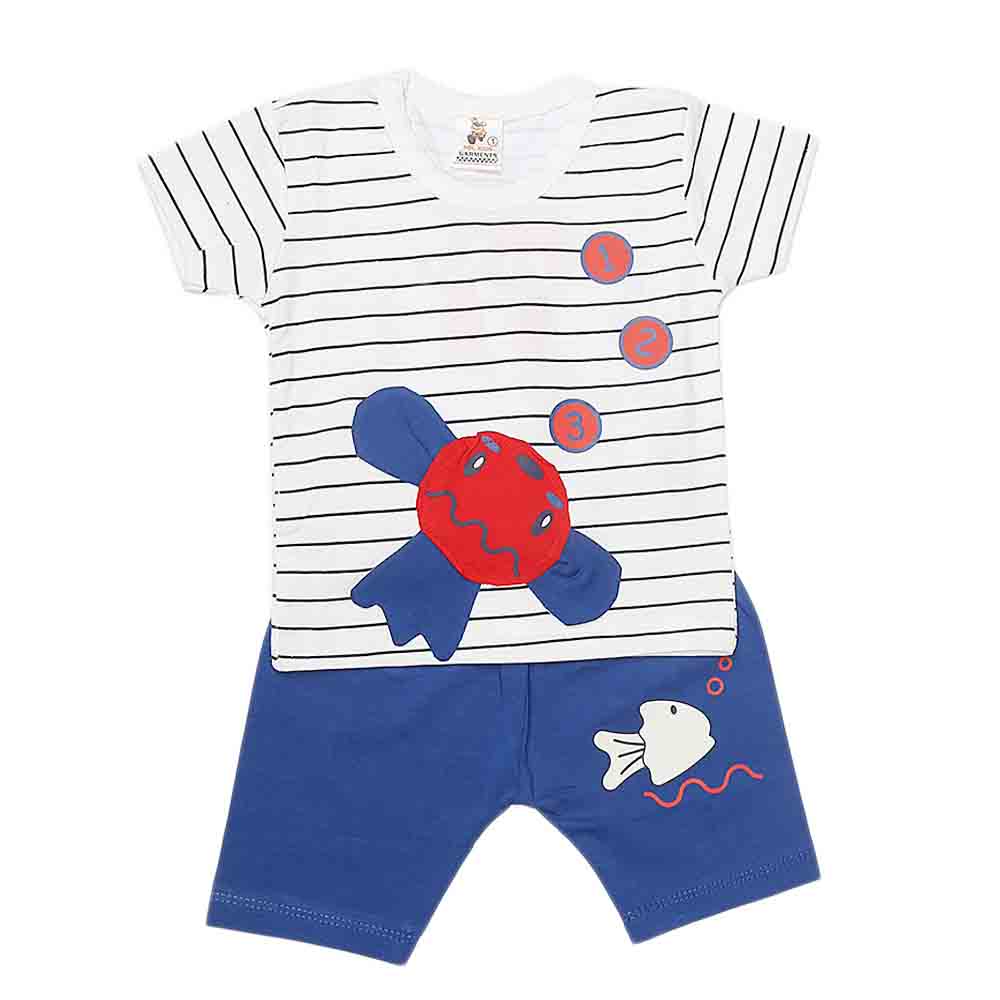 Newborn 2 Piece Suit - White, Kids, NB Boys Sets And Suits, Chase Value, Chase Value