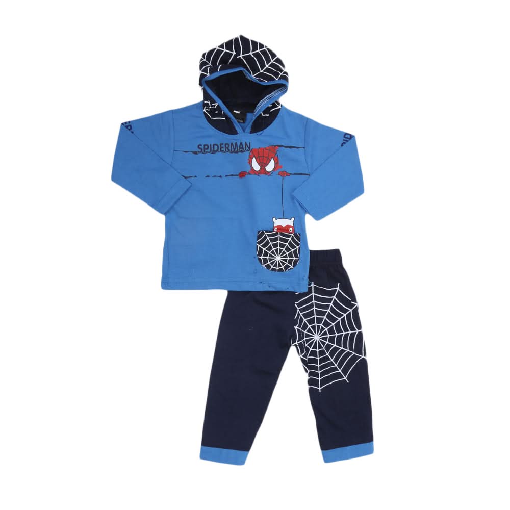 Newborn Boys Suits Full Sleeves - Royal Blue, Kids, Boys Sets And Suits, Chase Value, Chase Value