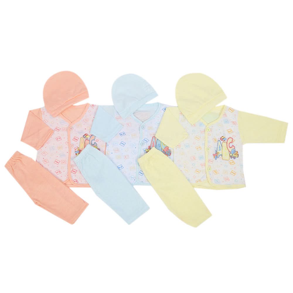 Newborn Boys Full Sleeves Suit - Multi, Newborn Boys Sets & Suits, Chase Value, Chase Value