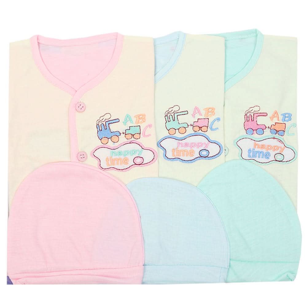 Newborn Boys Full Sleeves Suit - Multi, Newborn Boys Sets & Suits, Chase Value, Chase Value
