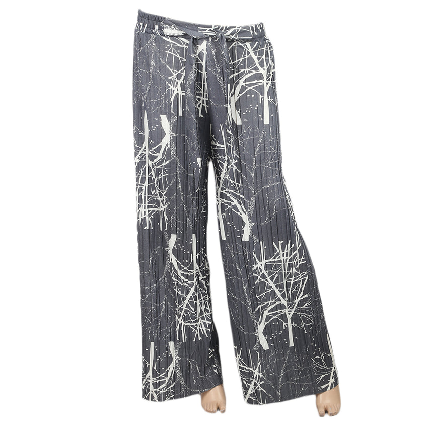 Women's Printed Trouser - Grey, Women, Pants & Tights, Chase Value, Chase Value
