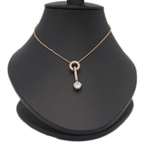 Women's Zircon Chain & Locket - Golden, Women, Chains & Lockets, Chase Value, Chase Value