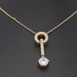 Women's Zircon Chain & Locket - Golden, Women, Chains & Lockets, Chase Value, Chase Value