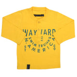 Boys Full Sleeves T-Shirt - Yellow, Kids, Boys T-Shirts, Chase Value, Chase Value
