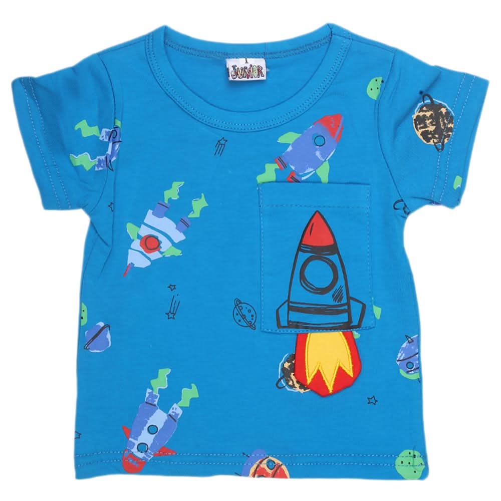Newborn Boys T-Shirt - Blue - test-store-for-chase-value