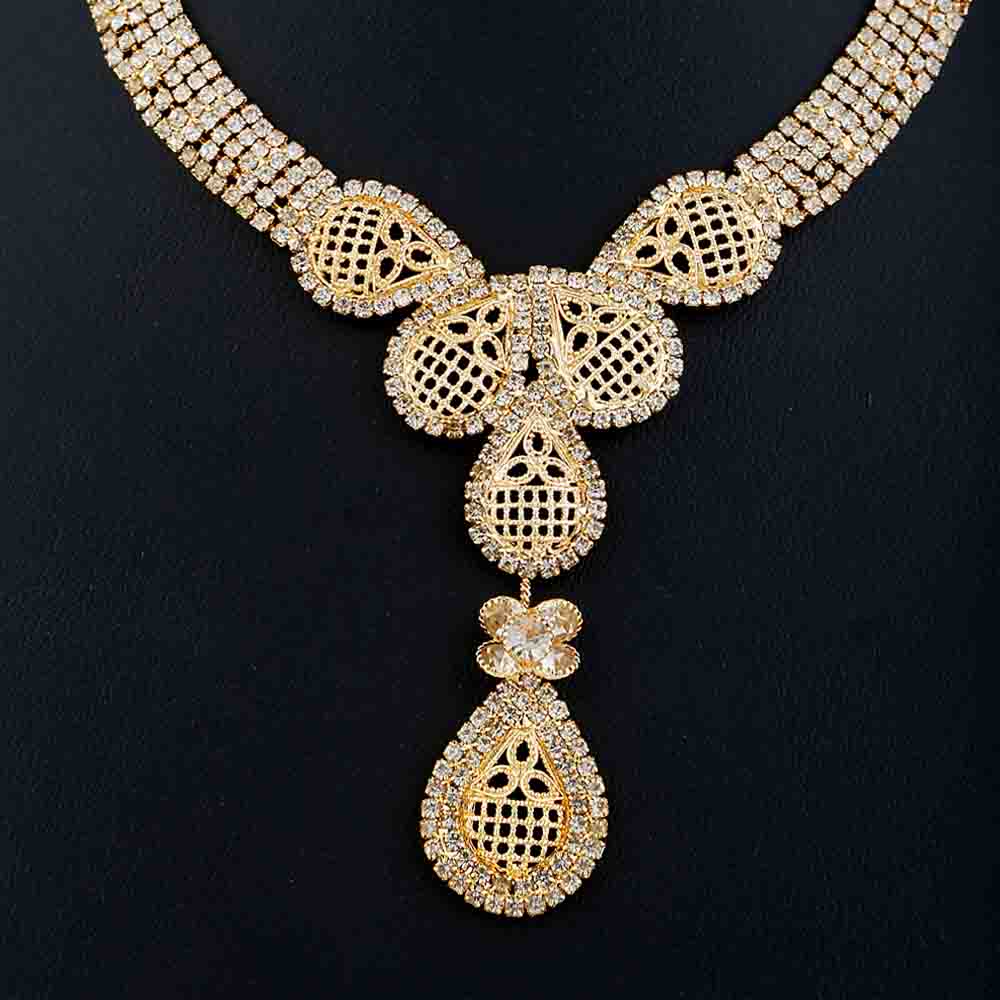 Women's Fancy Jewellery Set - Golden Multi, Women, Jewellery Set, Chase Value, Chase Value