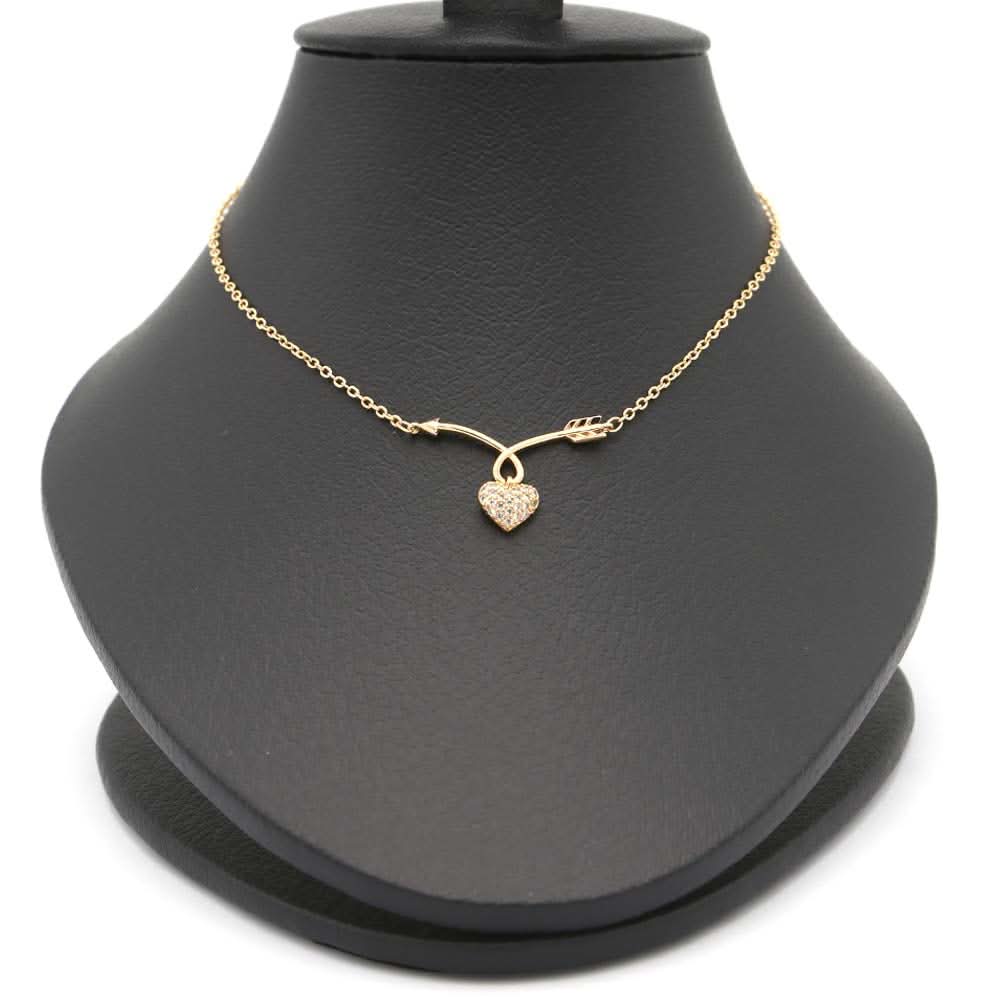 Women's Zircon Chain & Locket - Golden, Women, Chains & Lockets, Chase Value, Chase Value