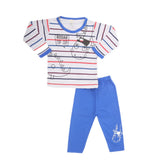 Boys 2 Pcs Suit Full Sleeves - Royal Blue, Kids, Boys Sets And Suits, Chase Value, Chase Value