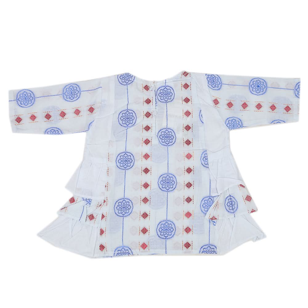 Newborn Girls Half Sleeves Suit - Sky Blue, Kids, Newborn Girls Sets And Suits, Chase Value, Chase Value