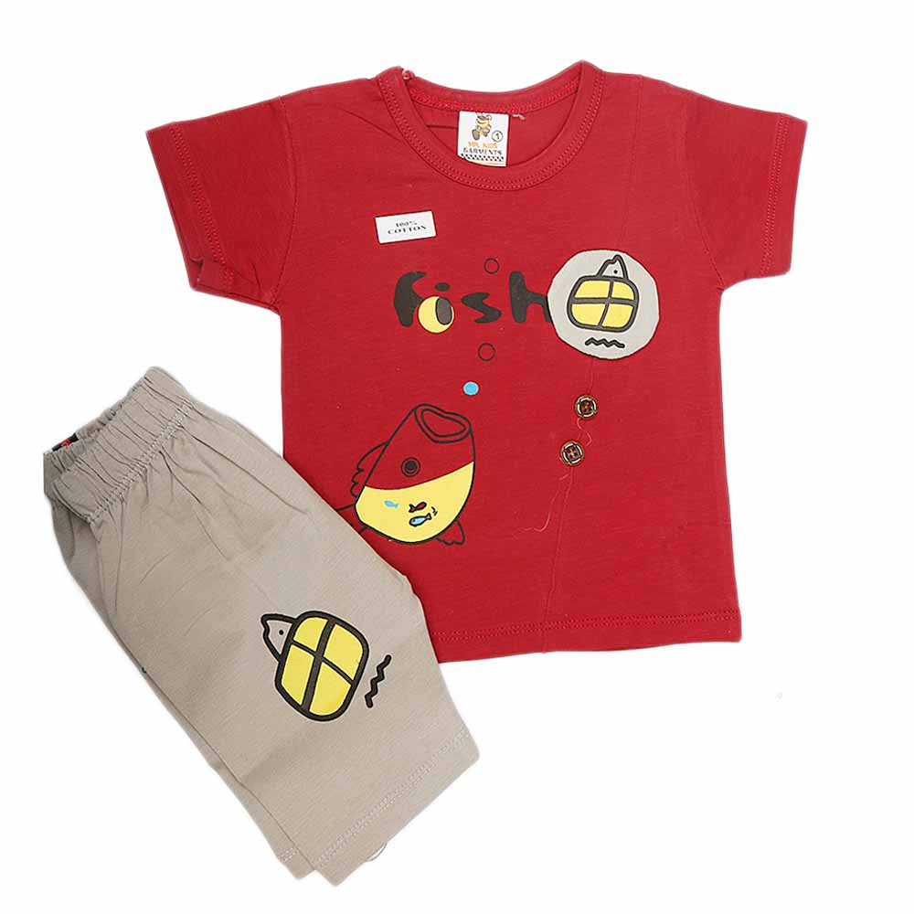 Newborn 2 Piece Suit - Maroon, Kids, NB Boys Sets And Suits, Chase Value, Chase Value