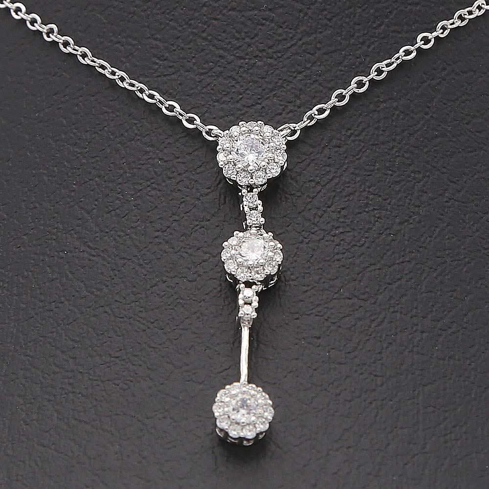 Women's Zircon Chain & Locket - Silver, Women, Chains & Lockets, Chase Value, Chase Value