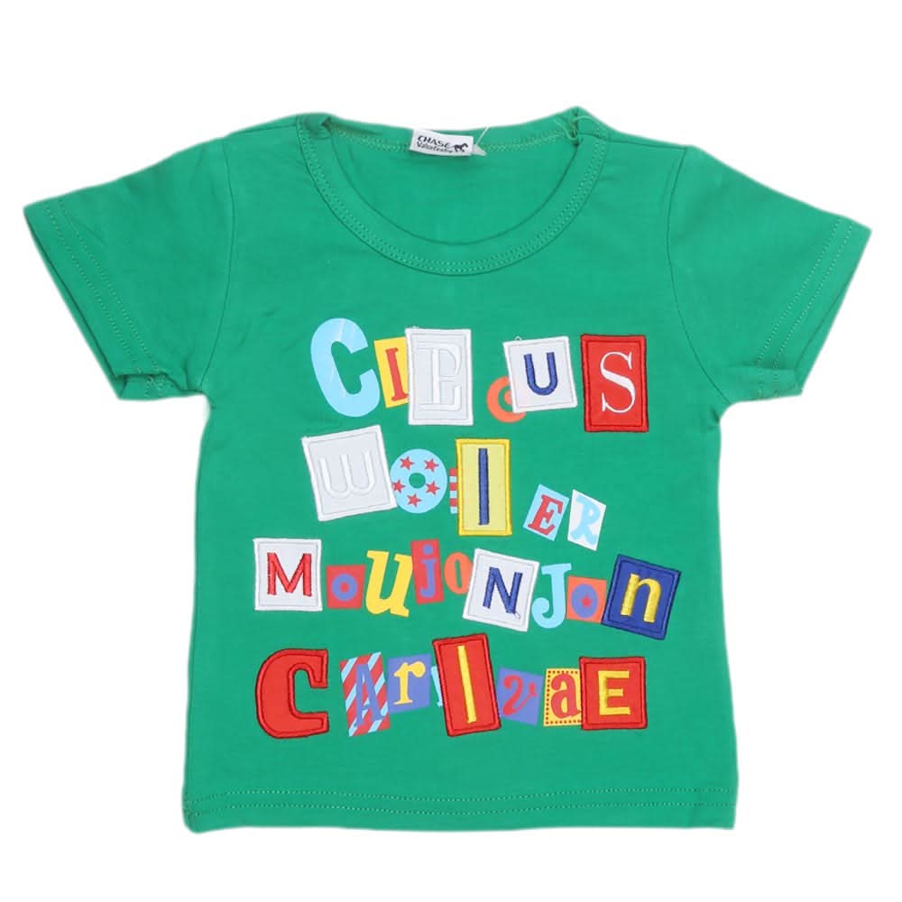 Newborn Boys T-Shirt - Green - test-store-for-chase-value