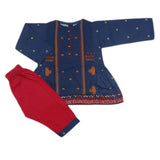 Newborn Girls Half Sleeves Suit - Navy Blue, Kids, Newborn Girls Sets And Suits, Chase Value, Chase Value