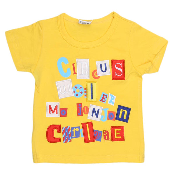 Newborn Boys T-Shirt - Yellow - test-store-for-chase-value