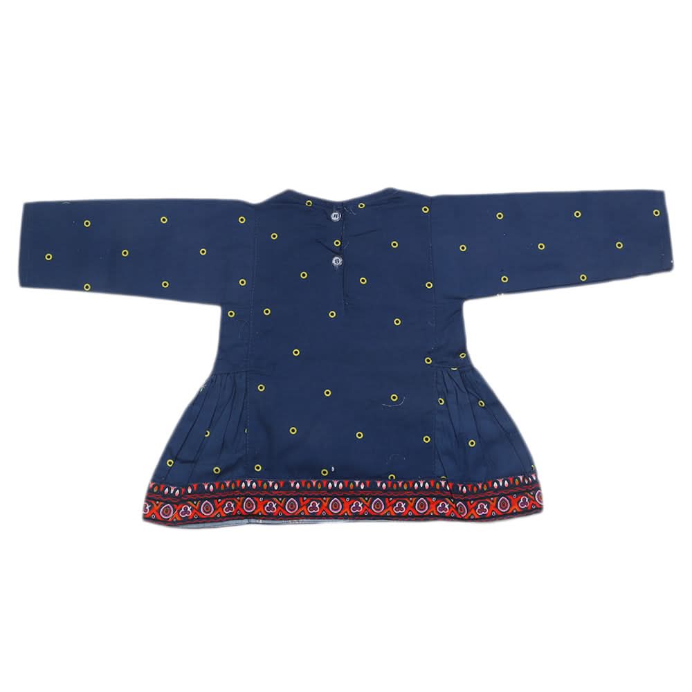 Newborn Girls Half Sleeves Suit - Navy Blue, Kids, Newborn Girls Sets And Suits, Chase Value, Chase Value
