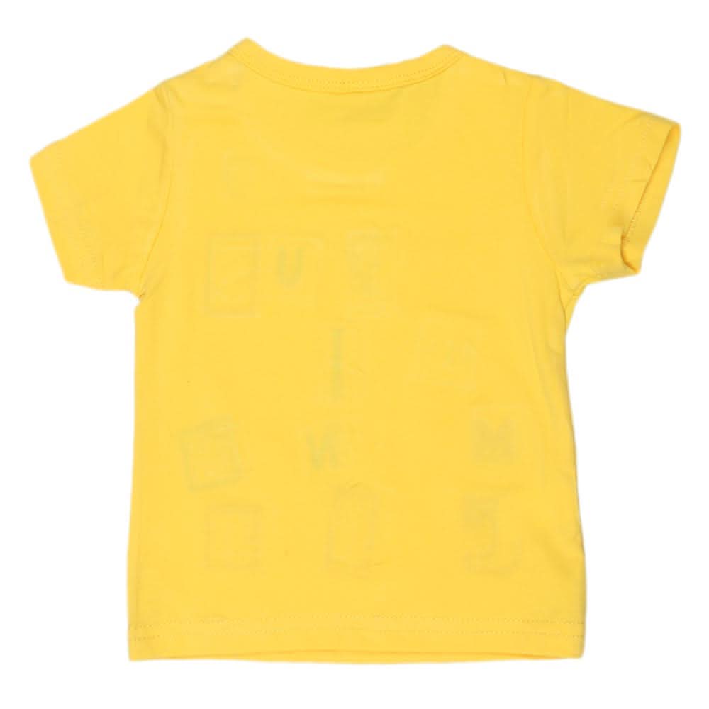 Newborn Boys T-Shirt - Yellow - test-store-for-chase-value