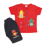 Boys 2 Piece Suit - Red, Kids, Boys Sets And Suits, Chase Value, Chase Value