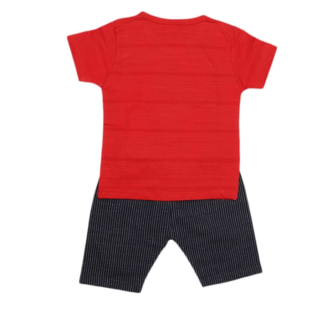 Boys 2 Piece Suit - Red, Kids, Boys Sets And Suits, Chase Value, Chase Value