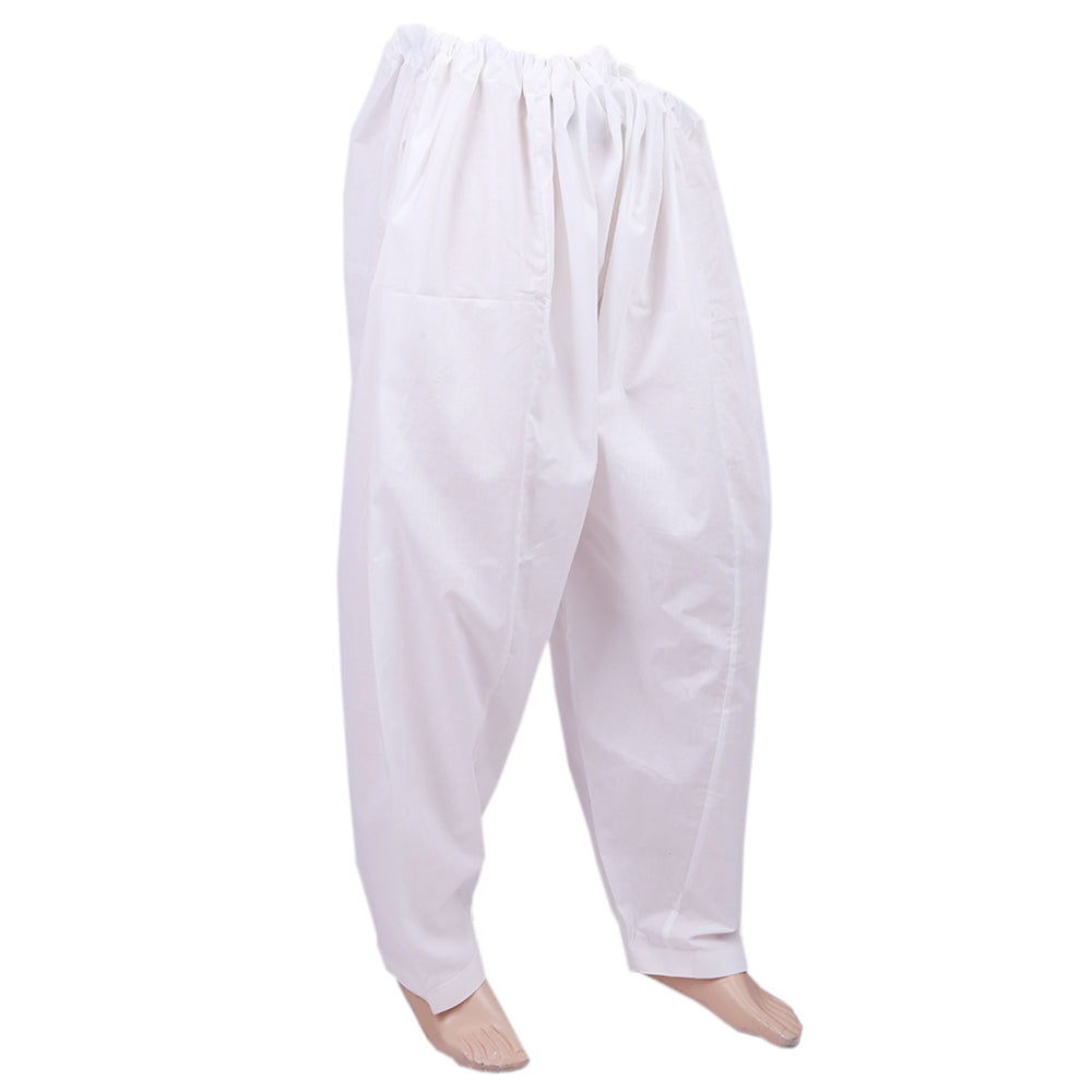 Men's Pc Cotton Shalwar - Off White, Men, Shalwars, Chase Value, Chase Value