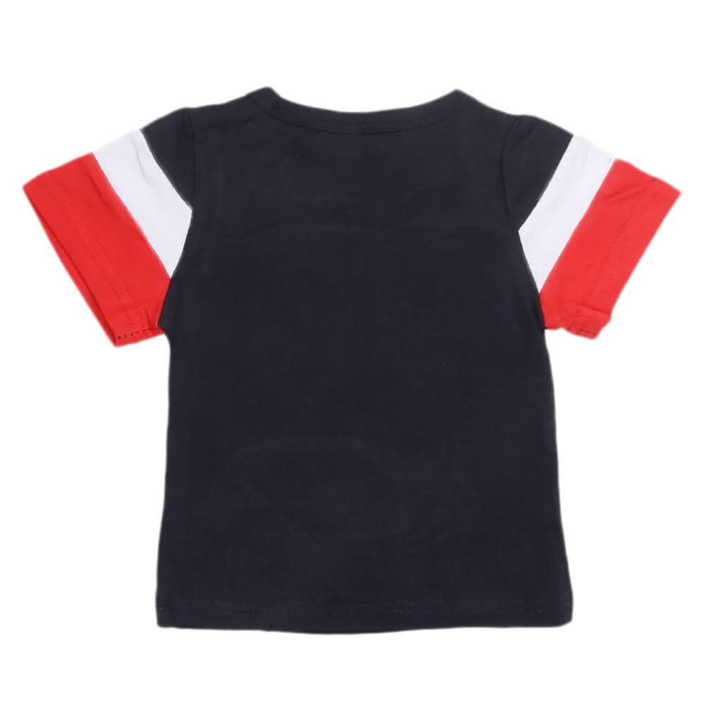 Newborn Boys T-Shirt - Navy Blue - test-store-for-chase-value