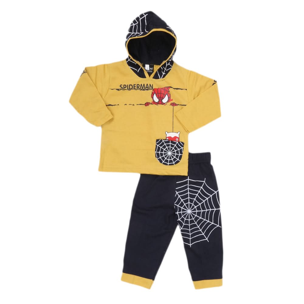 Newborn Boys Suits Full Sleeves - Mustard, Kids, Boys Sets And Suits, Chase Value, Chase Value