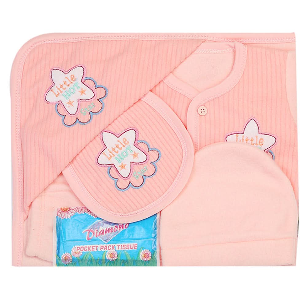 Newborn Boys Full Sleeves Suit - Pink, Newborn Boys Sets & Suits, Chase Value, Chase Value