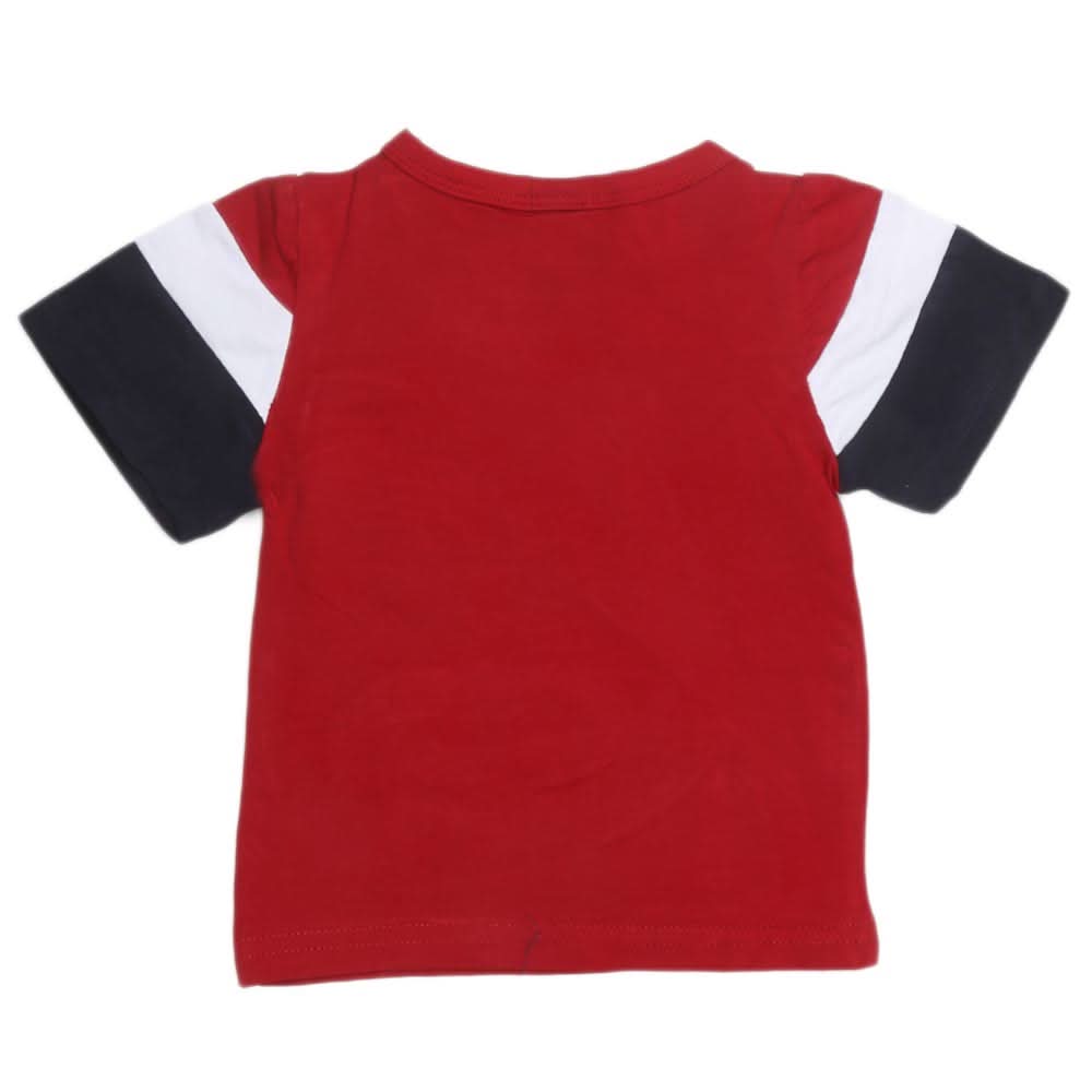Newborn Boys T-Shirt - Maroon - test-store-for-chase-value