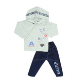 Newborn Boy Full Sleeves Suit 02275 - Light Green, Kids, NB Boys Sets And Suits, Chase Value, Chase Value