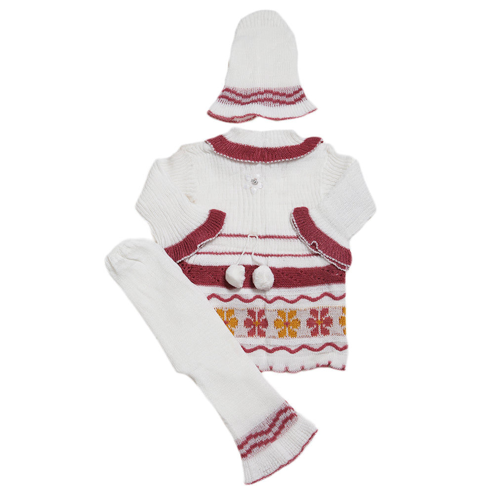 Newborn Girls Irani Suit - Pink, Kids, NB Girls Sets And Suits, Chase Value, Chase Value