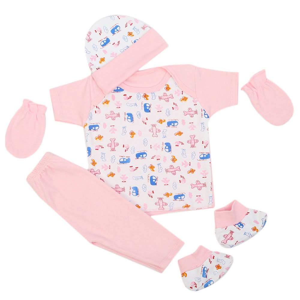 Newborn Girls Suit - Light Pink, Newborn Girls Sets & Suits, Chase Value, Chase Value