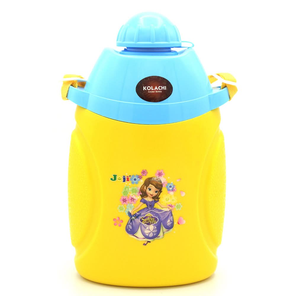 Kolachi Water Bottle JZ-1100 - Yellow, Kids, Tiffin Boxes And Bottles, Chase Value, Chase Value