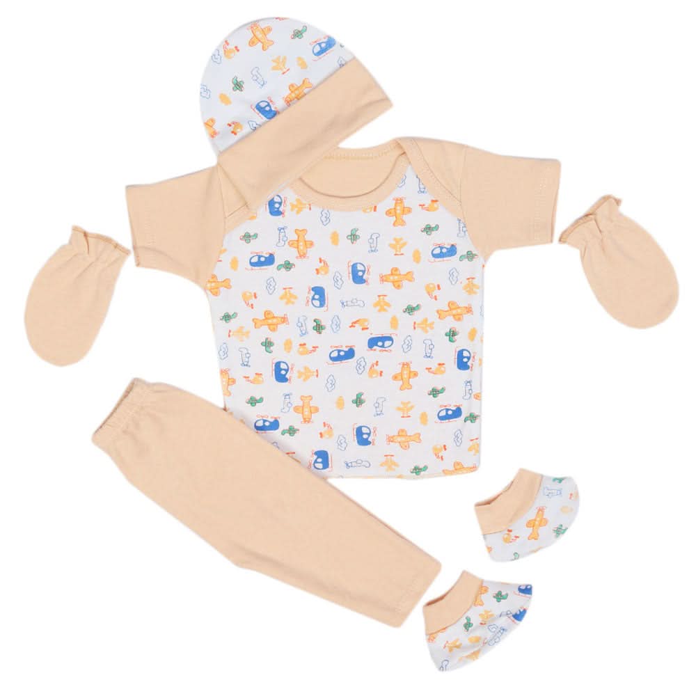 Newborn Girls Suit - Peach, Newborn Girls Sets & Suits, Chase Value, Chase Value