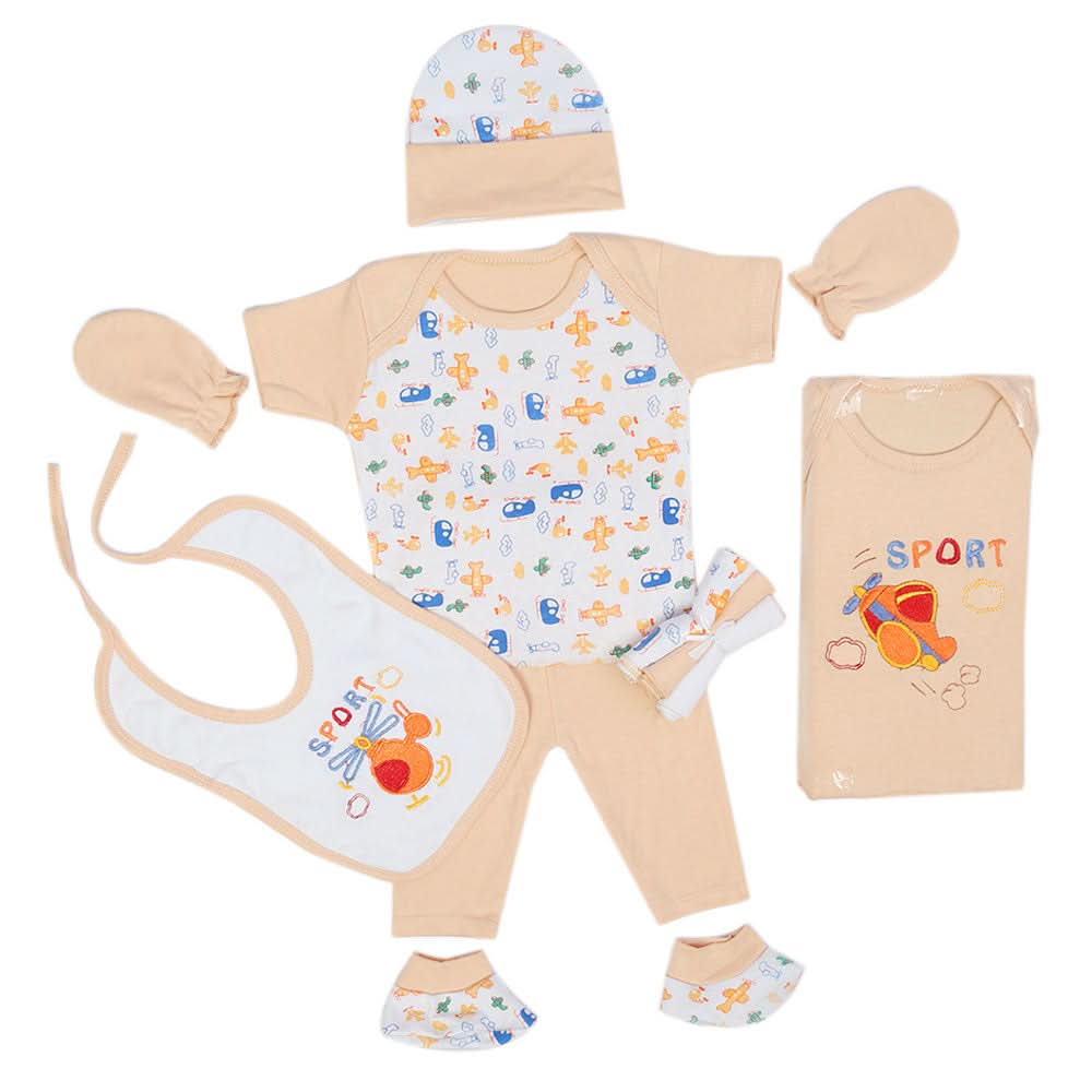 Newborn Girls Suit - Peach, Newborn Girls Sets & Suits, Chase Value, Chase Value