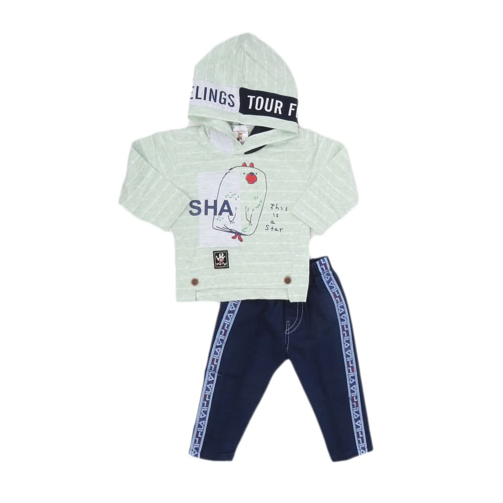 Newborn Boys Suits Full Sleeves - Light Green, Kids, NB Boys Sets And Suits, Chase Value, Chase Value