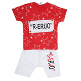 Boys Half Sleeves Suit - Red, Kids, Boys Sets And Suits, Chase Value, Chase Value