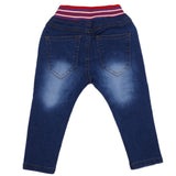 Boys Satin Rib Jeans - Blue, Boys Pants, Chase Value, Chase Value