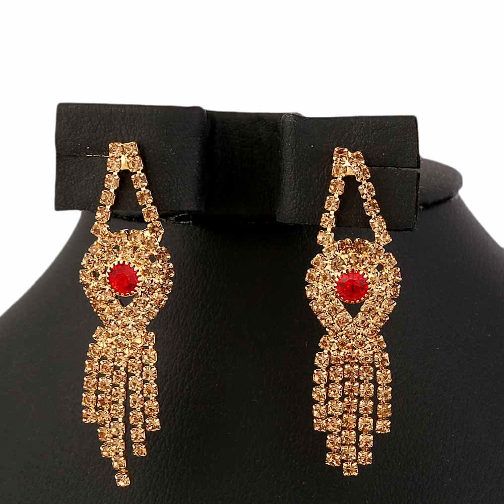 Women's Fancy Jewellery Set - Copper Red, Women, Jewellery Set, Chase Value, Chase Value