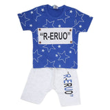 Boys Half Sleeves Suit - Blue, Kids, Boys Sets And Suits, Chase Value, Chase Value