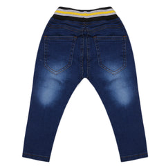 Boys Satin Rib Jeans - Blue, Boys Pants, Chase Value, Chase Value