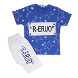 Boys Half Sleeves Suit - Blue, Kids, Boys Sets And Suits, Chase Value, Chase Value