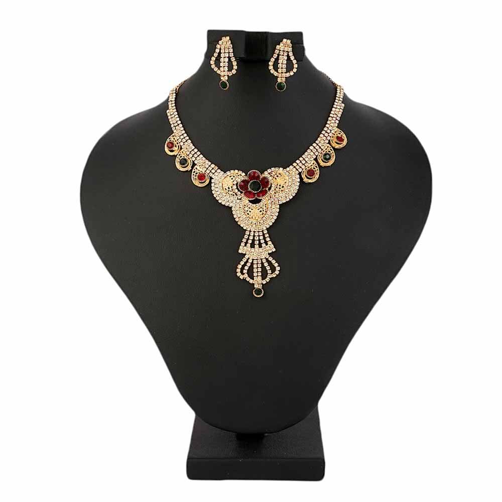 Women's Jewellery Set  - Golden & Multi, Women, Jewellery Set, Chase Value, Chase Value